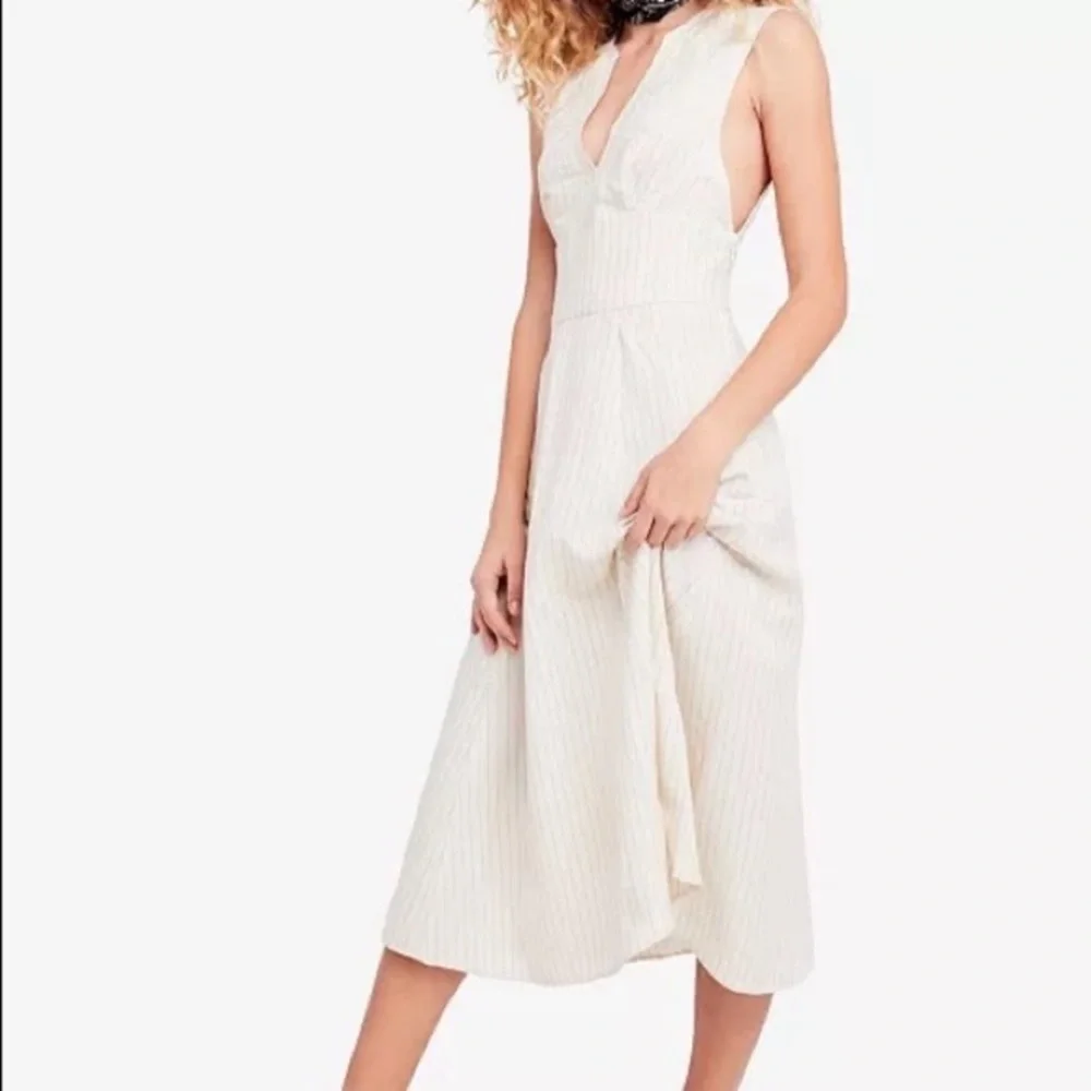 NWT Free People Pretty Daze Midi Dress.